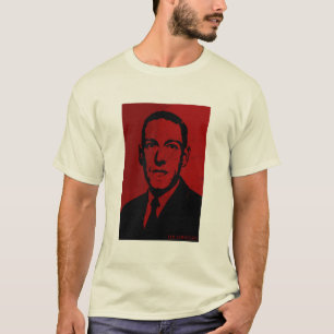 Camiseta HP Lovecraft - rojo