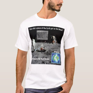 Camiseta HPT Roca de la Tierra en la luna