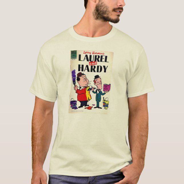 Camiseta HQ Laurel and Hardy (Anverso)