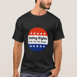 Camiseta HR1 Ley de derechos de voto para el pueblo