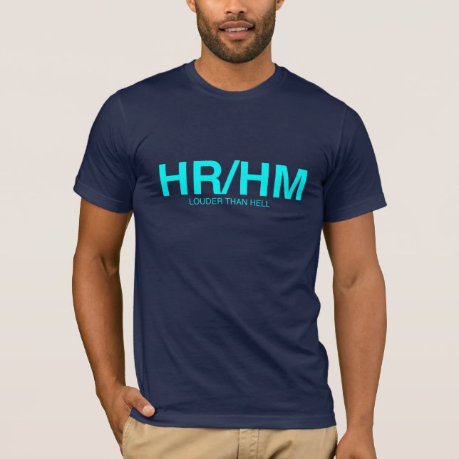 CAMISETA HR/HM T-SHIRTS (Anverso)