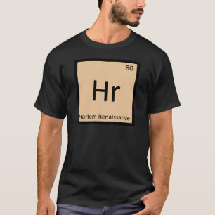 Camiseta Hr - Símbolo de mesa periódica del arte renacent