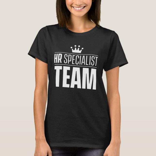 Camiseta HR Specialist Team Department Human Resources Mana (Anverso)