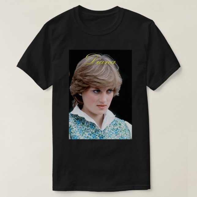 Camiseta HRH Diana, Princesa de Gales Windsor 1981 Classi (Diseño del anverso)