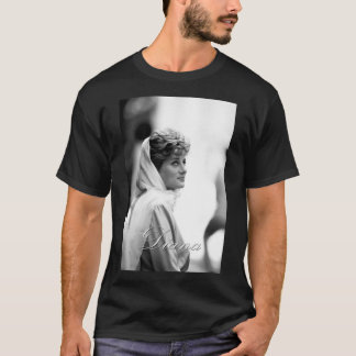 Camiseta HRH Princess Diana - Foto profesional