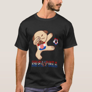 Camiseta Hrvatska Croacia Selección de fútbol de perro Hrva