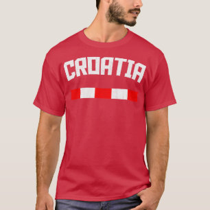 Camiseta Hrvatska Estilo croata de cosecha