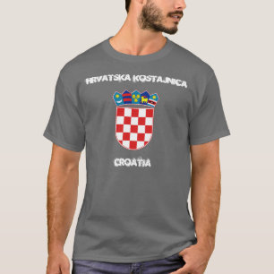 Camiseta Hrvatska Kostajnica, Croacia con escudo de armas