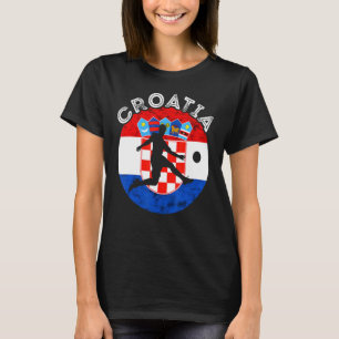 Camiseta Hrvatska Soccer Team Bandera Croata Fútbol Croata