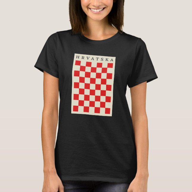 Camiseta Hrvatska Vintage (Anverso)