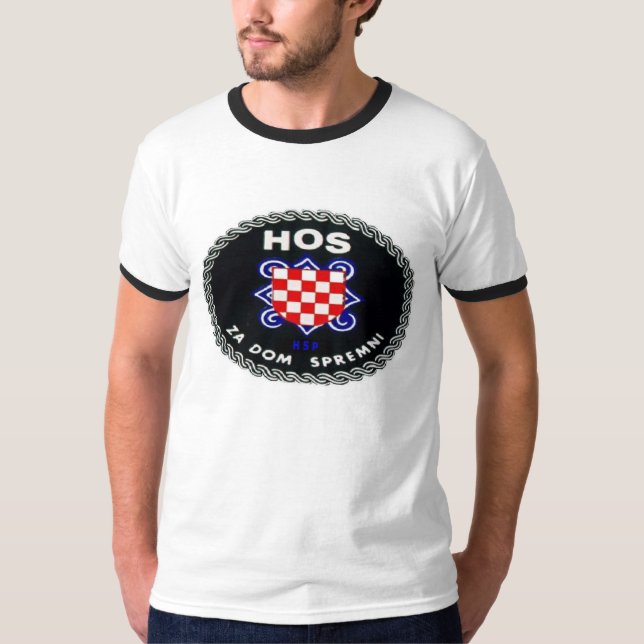 CAMISETA HRVATSKE ORUZANE SNAGE (Anverso)