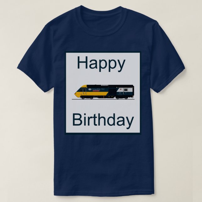 Camiseta hst happy birthday (Diseño del anverso)