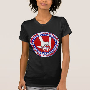 CAMISETA HT HISTOTECHNICIA HISTOLOGÍA TECNOLOGÍA AMAR LOGO