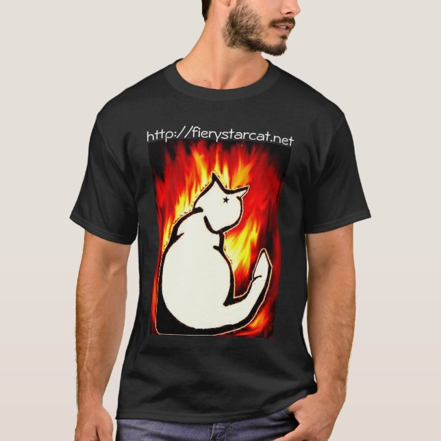 Camiseta http://fierystarcat.net (Anverso)
