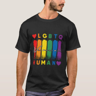 Camiseta Hu Lgbtq Orgullo Mes Arcoiris
