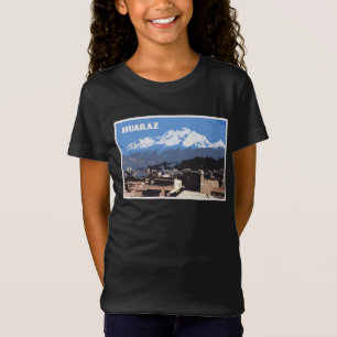 Camiseta Huaraz Perú: Vista de la montaña Huascarin