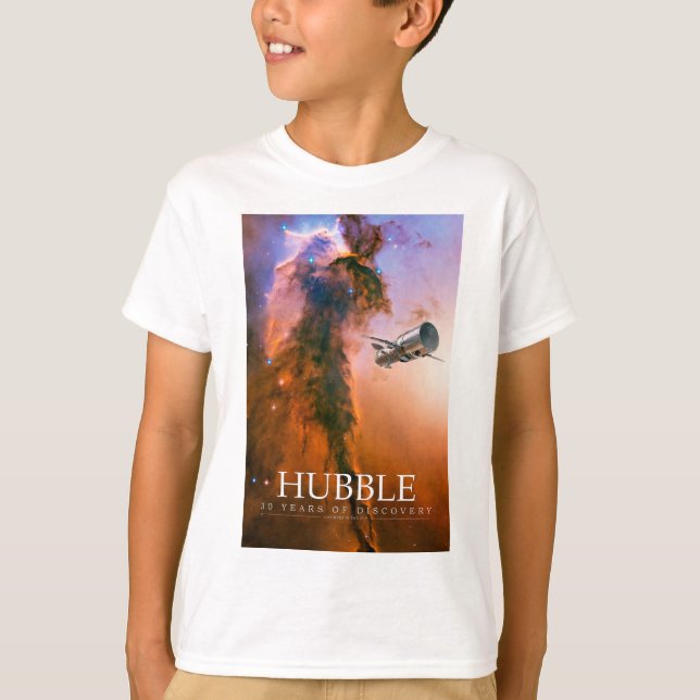 Camiseta Hubble - 30 años de descubrimiento (Anverso)
