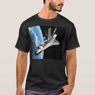 Camiseta Hubble de mantenimiento - representación artísti