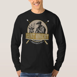 Camiseta Hubert Hubertus Patrono Católico Santo De Los Caza