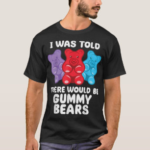 Camiseta Hubiera Gummy Bear Gracioso Candy lollipop Lov