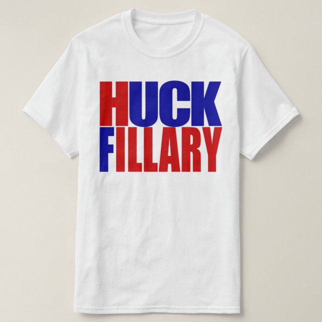 CAMISETA "HUCK FILLARY" (Diseño del anverso)