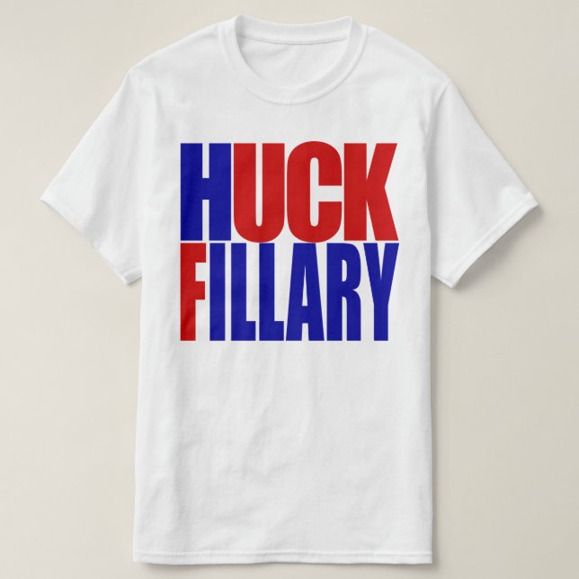 CAMISETA "HUCK FILLARY" (Diseño del anverso)