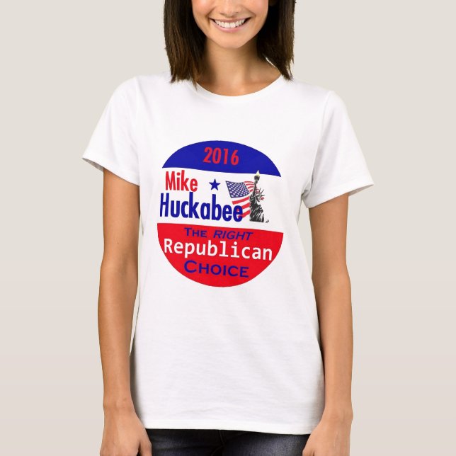 CAMISETA HUCKABEE 2016 (Anverso)
