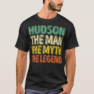 Camiseta Hudson El Hombre El Mito La Leyenda Nombre Hud