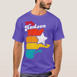 Camiseta Hudson Quebec Canada Vintage Molestage Souvenir 2