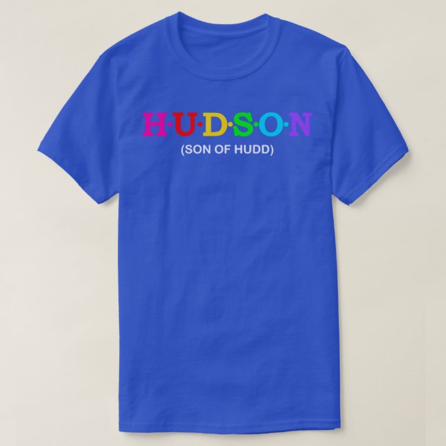 Camiseta Hudson Son De Hudd (Diseño del anverso)
