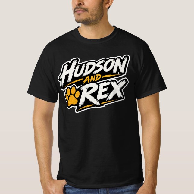 Camiseta Hudson y Rex (Anverso)