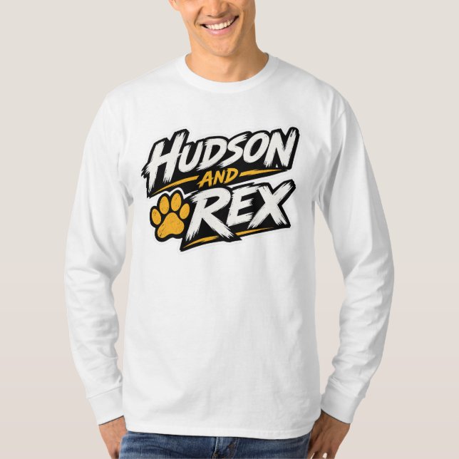 Camiseta Hudson y Rex (Anverso)