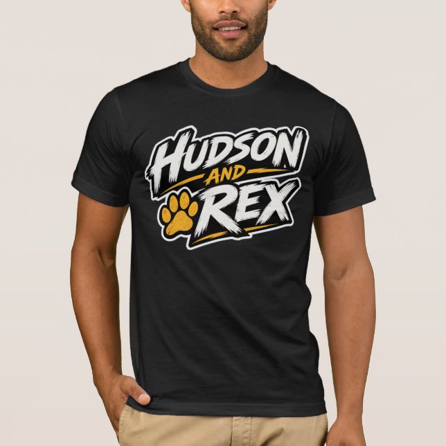 Camiseta Hudson y Rex (Anverso)