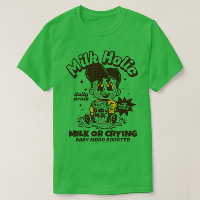 Camiseta Hueco de leche (Diseño del anverso)