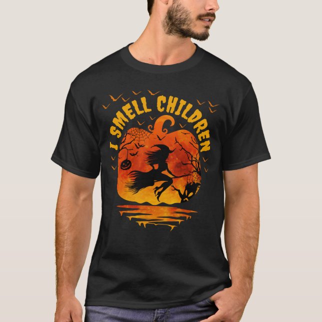 CAMISETA HUELE A NIÑOS  (Anverso)