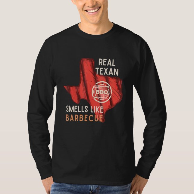 Camiseta Huele A Verdadero Textil Como Parrillada De Barbac (Anverso)