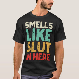 Camiseta Huele Como En Acá Humor Ofensivo Gracioso Para Adu