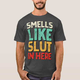 Camiseta Huele Como En Acá Humor Ofensivo Gracioso Para Adu