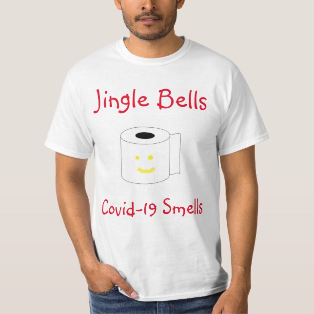 Camiseta Huele jingle Bells Covid-19 (Anverso)