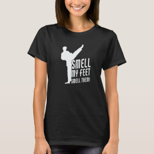 Camiseta Huele Mis Pies Divertido Karate