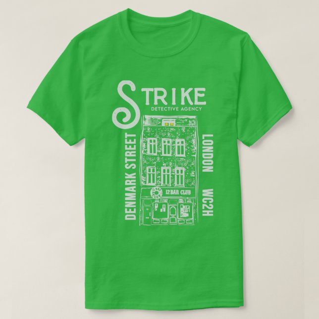 Camiseta Huelga de Cormoran (Diseño del anverso)