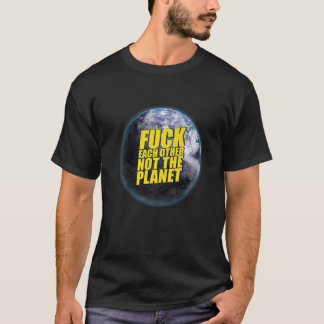 Camiseta Huelga mundial de cambio climático salva al planet