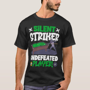 Camiseta Huelga silenciosa - Billar Y Gato