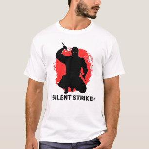 Camiseta Huelga silenciosa - Diseño de Ninja