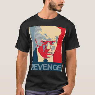 Camiseta Huella de la venganza de Donald Trump