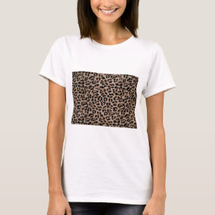 Camiseta huella de leopardo de cheetah