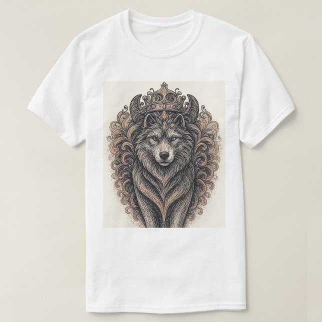 Camiseta Huella de Lobo (Diseño del anverso)