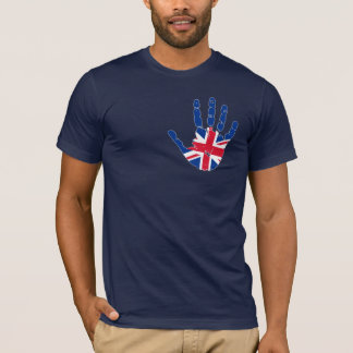 Camiseta Huella de marca del Reino Unido