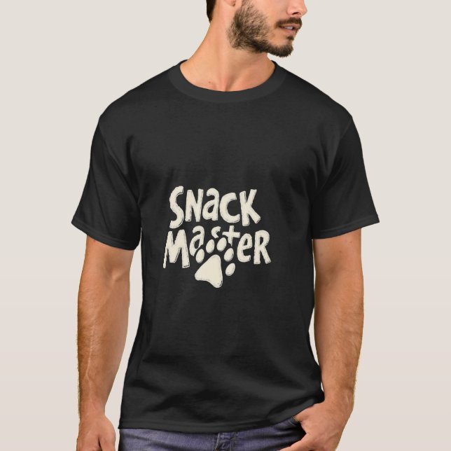 Camiseta Huella de Snack Master (Anverso)