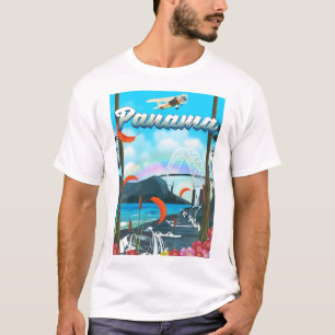 Camiseta Huella de vacaciones del Río Panamá